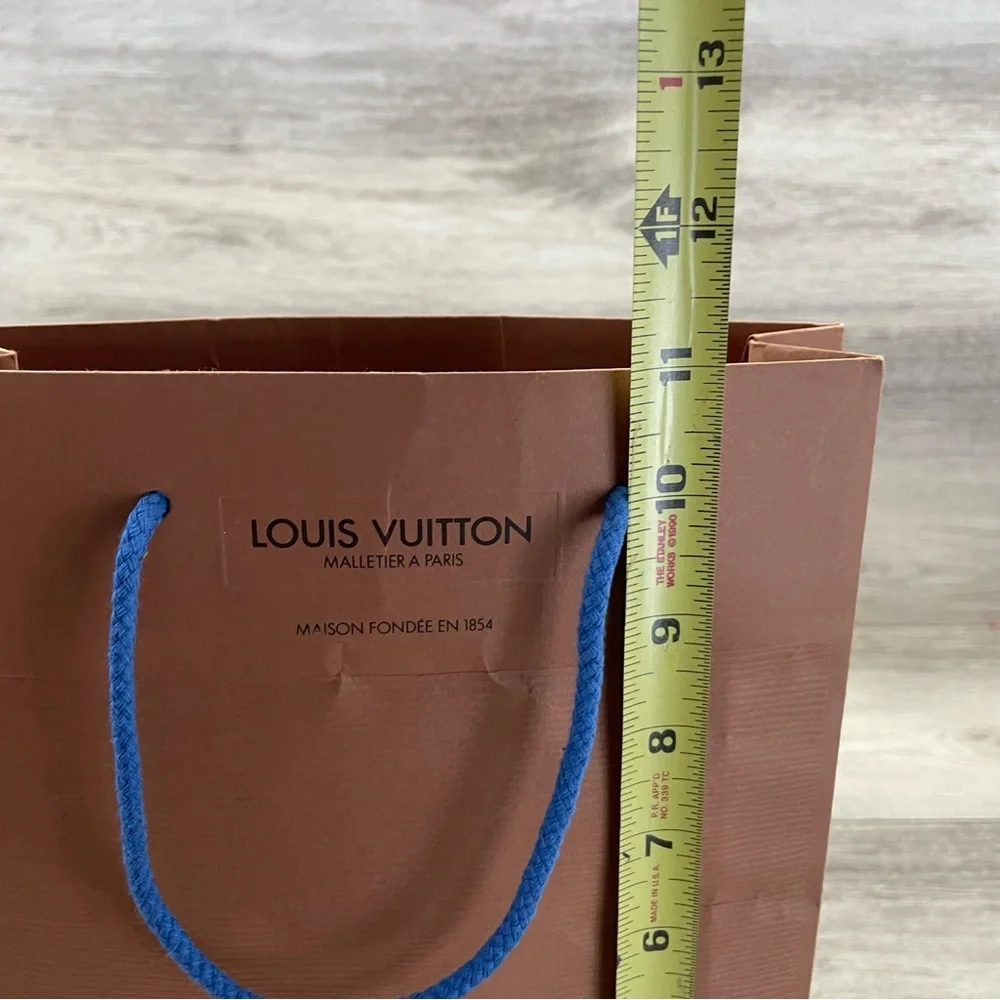 Vintage 1987 LOUIS VUITTON Authentic Gift Shopping Bag 11 x 8 x 2.5”